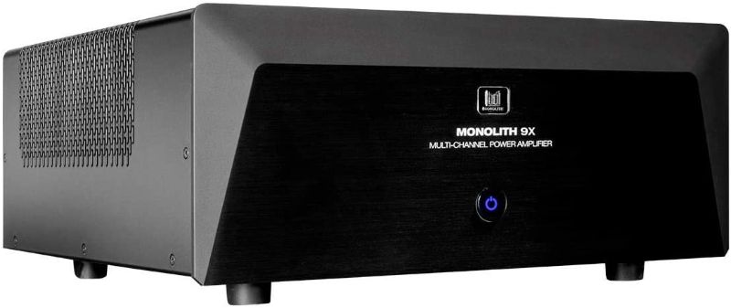 Photo 1 of  Monoprice Monolith 9 Channel Multi-Channel Home Theater Power Amplifier with XLR Inputs (3x200 Watts + 6x100 Watts