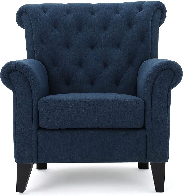 Photo 1 of Solvang Contemporary Fabric Tufted Chair
