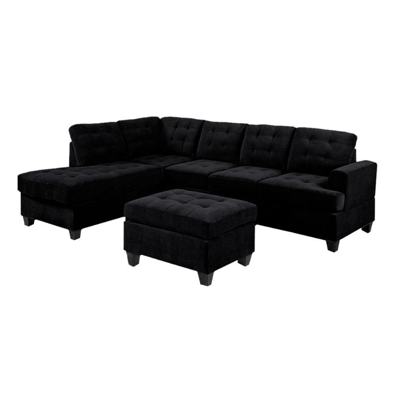 Photo 1 of ANGOLO 2 CLASSIC 3-PIECE SECTIONAL AND OTTOMAN SET