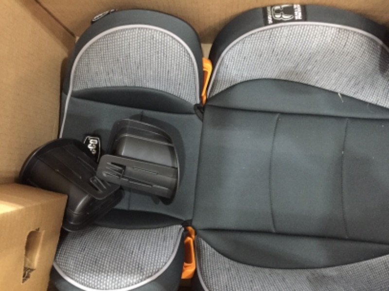 Photo 1 of Chicco KidFit 2-in-1 Belt Positioning Booster Car Seat - Gravity, Grey , 16.5x18.75x32.75 Inch (Pack of 1)
