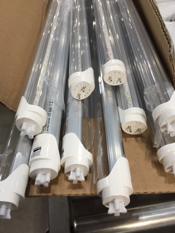 Photo 4 of 4FT LED T8 T12 Tube Lamp (25 Pack) Ballast Bypass Single Ended 4000K Cool White Fluorescent Tube Light Bulb Replacement for Non shunted Fixtures Replaces...
SIMILAR TO PHOTO