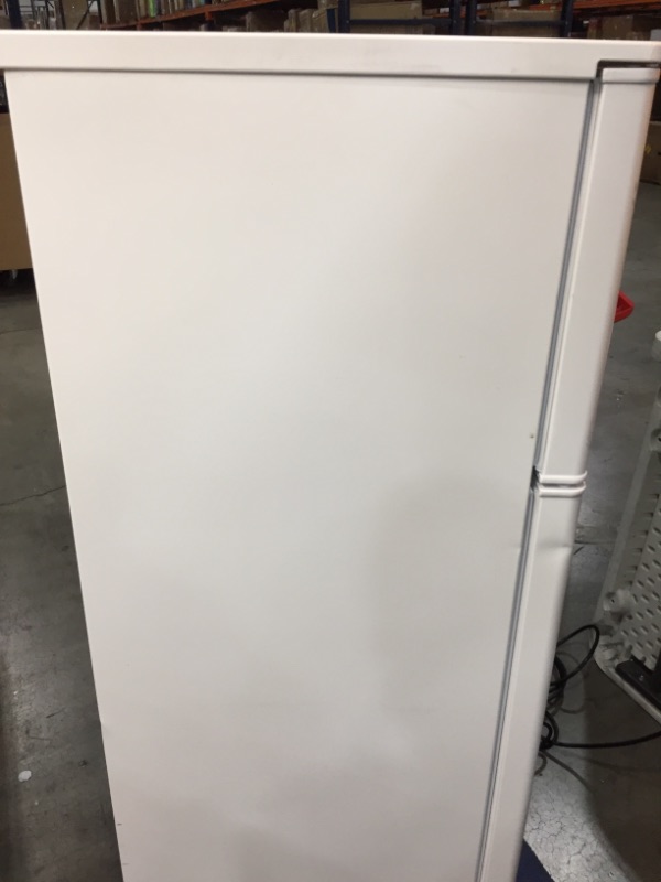 Photo 6 of 4.5 cu. ft. 2 Door Mini Fridge in White with Freezer