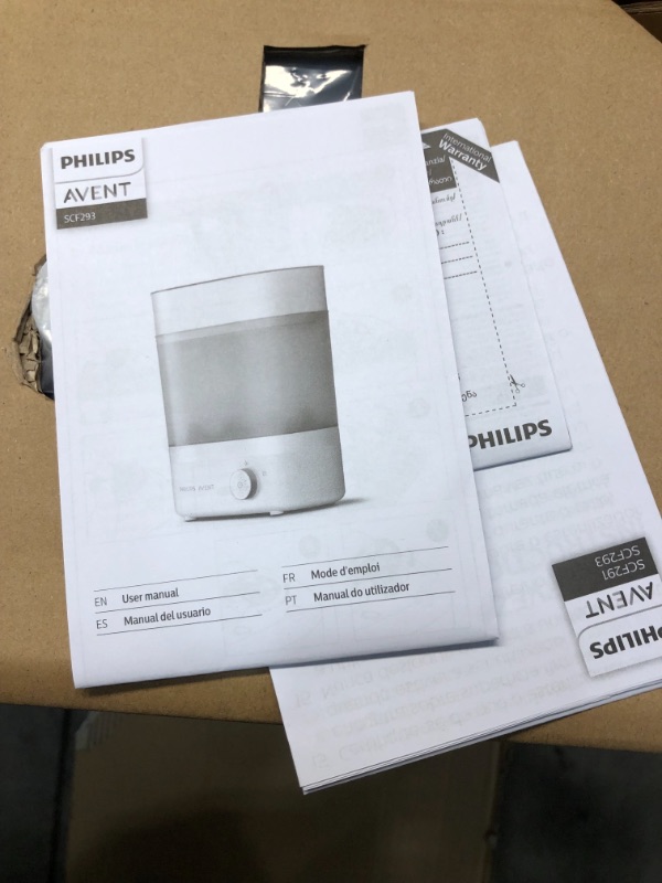 Photo 3 of Philips Avent Premium Baby Bottle Sterilizer with Dryer, SCF293/00
