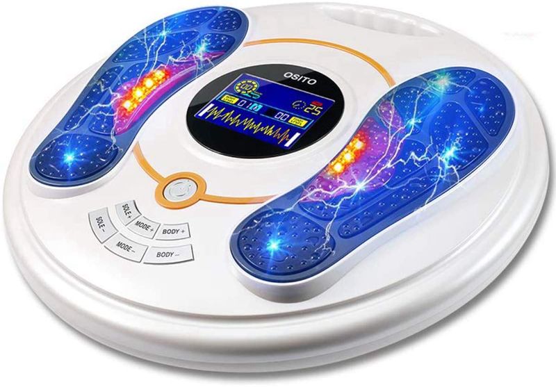 Photo 1 of OSITO Circulation System & Nerve Muscle Stimulator - Improves Foot Circulation and Neuropathy, Relieves Feet Legs Pains, Relaxes and Massages Body with TENS Unit & EMS, Clinical-Proven Effective
