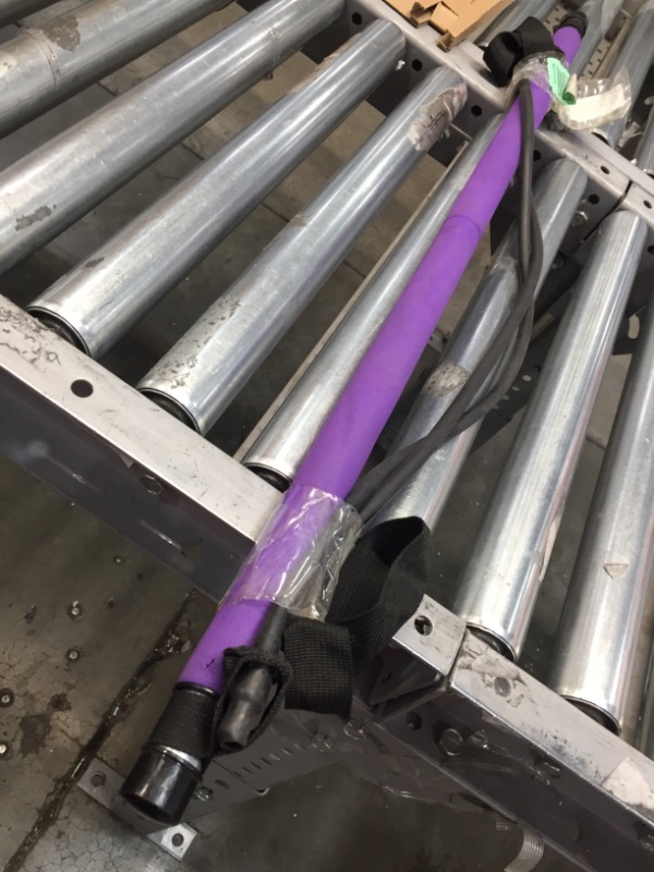 Photo 2 of **USED**ACTUAL COLOR IS PURPLE**
Bionic Body Workout Bar – Fits All Resistance Bands with Clip, 38 Inches Long BBEB-020, PURPLE, 2.00 x 3.25 x 21.00 inches

