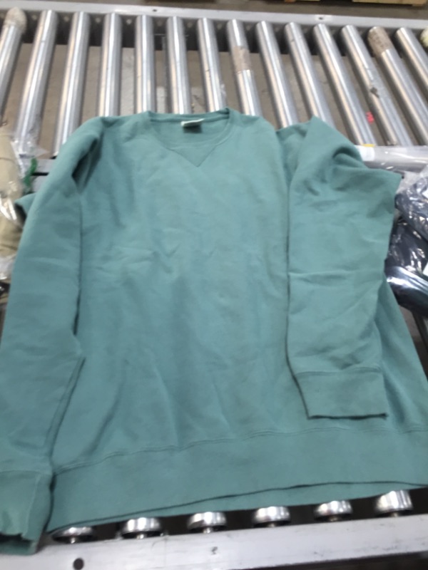 Photo 2 of seafoam green comfort wash medium size sweater