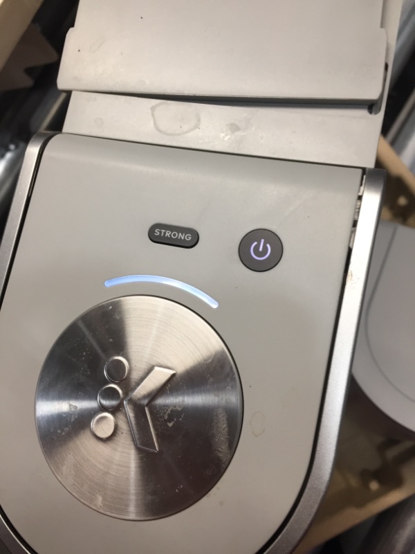 Photo 2 of **USED**
Keurig K-Mini Plus Coffee Maker, Single Serve K-Cup Pod Coffee Brewer, Comes With 6 to 12 Oz. Brew Size, K-Cup Pod Storage, and Travel Mug Friendly, Studio Gray
