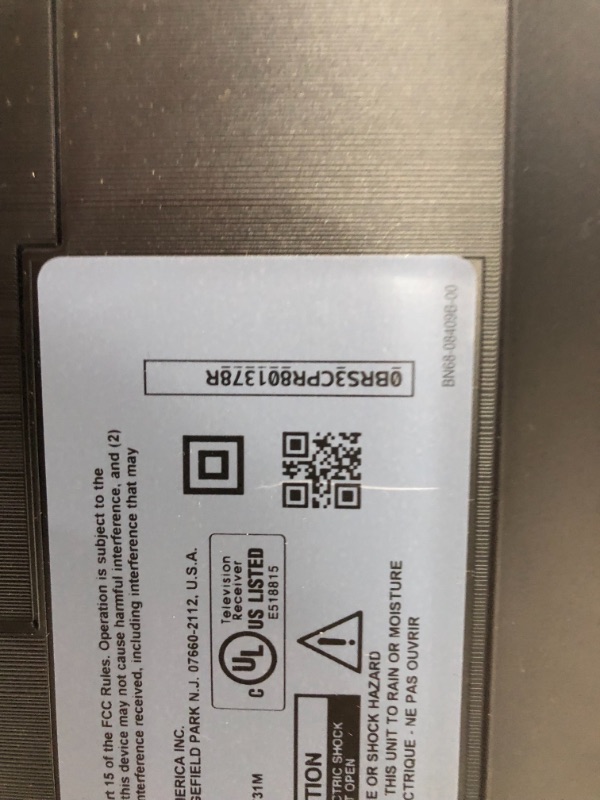 Photo 8 of **USED, MISSING HARDWARE TO ATTACH LEGS**
SAMSUNG 43-Inch Class Crystal UHD AU8000 Series - 4K UHD HDR Smart TV with Alexa Built-in (UN43AU8000FXZA, 2021 Model)
