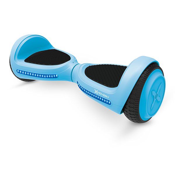 Photo 1 of Hover-1 My First Hoverboard Kids Hoverboard w/ LED Headlights, 5 MPH Max Speed, 80 lbs Max Weight, 3 Miles Max Distance - Blue