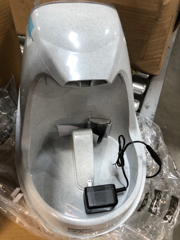 Photo 1 of **USED, MISSING PARTS**

PetSafe Drinkwell Platinum Pet Fountains - Best for Cats and Small to Medium Dogs - Fresh, Filtered Water Dispenser - Filters Included - 168 Oz Capacity
Style:Platinum