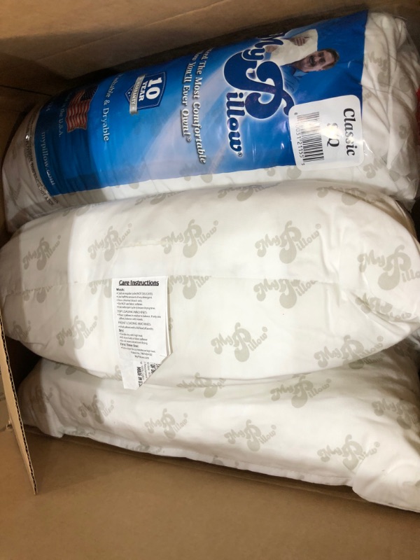 Photo 2 of **1 PILLOW IS OPEN**
MyPillow Classic - Medium White Queen