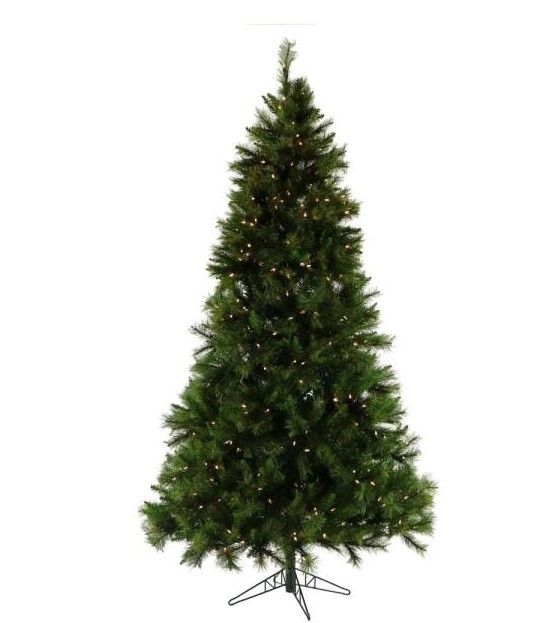 Photo 1 of Fraser Hill Farm
7.5 ft. Pre-Lit Canyon Pine Artificial Christmas Tree with Smart String Lighting