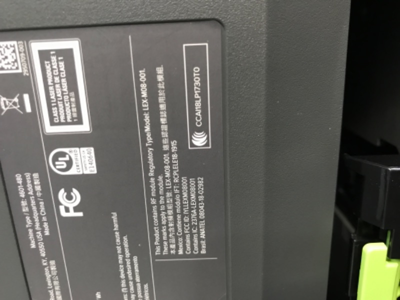 Photo 4 of Lexmark B3442dw Wireless Monochrome Duplex Laser Printer, 42 Ppm
