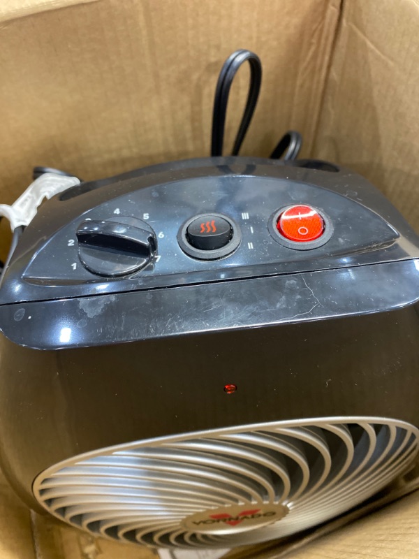 Photo 1 of Vornado 1,500 Watt Portable Electric Fan Compact Heater with Adjustable Thermostat