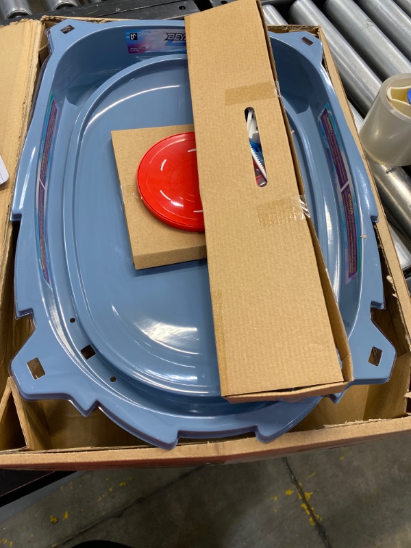 Photo 1 of BEYBLADE Burst Surge Speedstorm Motor Strike Battle Set -- Battle Game playset with Motorized Stadium, 2 Battling Top Toys and 2 Launchers
