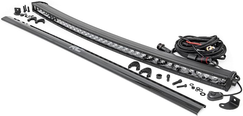 Photo 1 of **LED BAR ONLY** Rough Country 40"" Cree LED Single Row Curved Light Bar - 72740BL, Black Series
