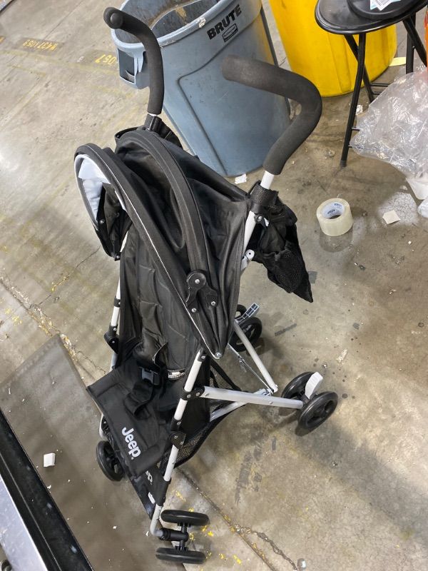 Photo 2 of Jeep North Star Stroller – Lightweight Stroller Features Parent Organizer, Cup Holder and Cool-Climate Mesh Seat
