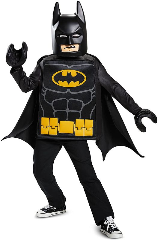 Photo 1 of Disguise Batman Lego Movie Classic Costume, Black, Small (4-6)
no mask or gloves