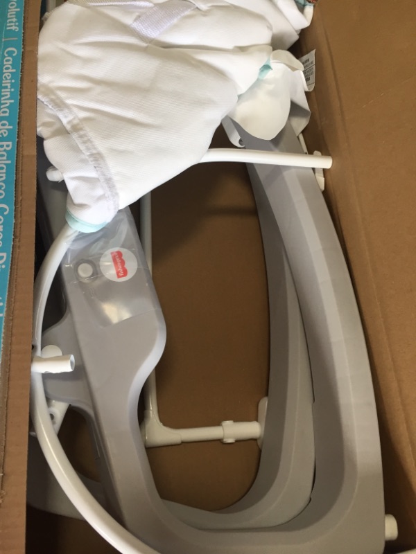 Photo 1 of Fisher-Price Infant-to-Toddler Rocker - Pacific Pebble, Portable Baby Seat, Multi
