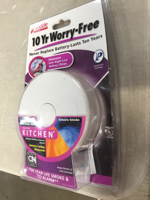 Photo 2 of 10-Year Worry Free Smoke & Carbon Monoxide Detector, Lithium Battery Powered with Photoelectric Sensor
