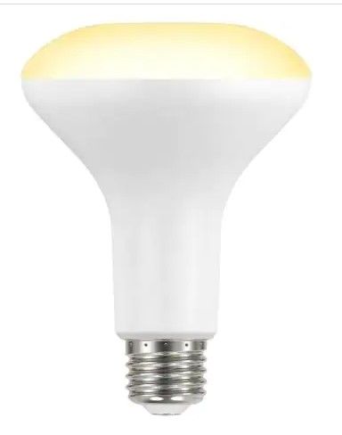 Photo 1 of 65-Watt Equivalent BR30 Dimmable LED Light Bulb Bright White (6-Pack)
