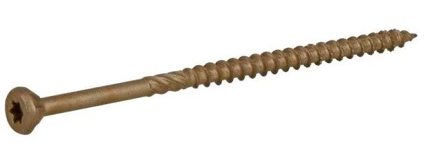 Photo 1 of #10 x 4 in. Star Drive Flat Head Exterior Wood Screws (260-Pack)
