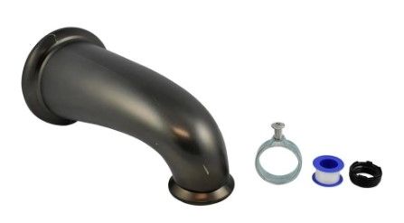 Photo 1 of DANCO Universal 8 in. Tub Spout with Diverter in Oil Rubbed Bronze