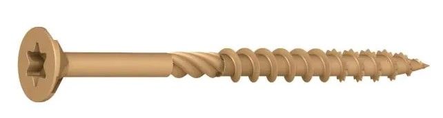 Photo 1 of #8 x 2 in. Star Drive Flat Head Wood Screw (5 lbs.-Pack)
