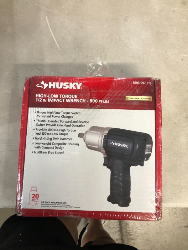 Photo 2 of 800 ft./lbs. 1/2 in. High-Low Impact Wrench
STILL FACTORY SEALED