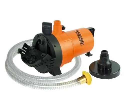 Photo 1 of 1/4 HP 2-in-1 Utility Pump
AS IS USED, MISSING COMPONENTS, PLEASE SEE PHOTOS 