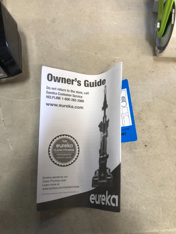 Photo 1 of ***PARTS ONLY*** PowerSpeed Upright Bagless Vacuum Cleaner with Cord Rewind, LED Headlights and Pet Turbo Tool
AS IS USED, DIRTY, PLEASE SEE PHOTOS 

