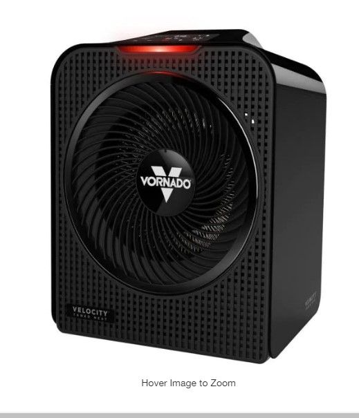 Photo 1 of Velocity 5 Whole Room 1500-Watt 5118 BTU Electric Space Fan Heater Furnace, Auto Control, Advanced Safety, Black
AS IS USED, NON FUNCTIONAL, PARTS ONLY, PLEASE SEE PHOTOS 