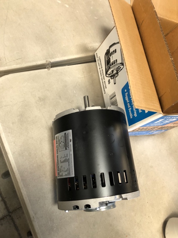 Photo 5 of 2-Speed 1/2 HP Evaporative Cooler Motor
AS IS USED