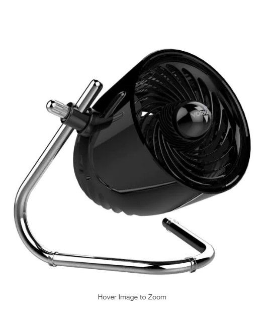 Photo 1 of 4 in. Pivot Personal Air Circulator, Black
AS IS USED