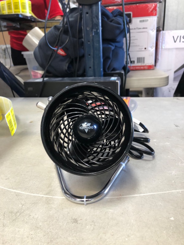 Photo 4 of 4 in. Pivot Personal Air Circulator, Black
AS IS USED