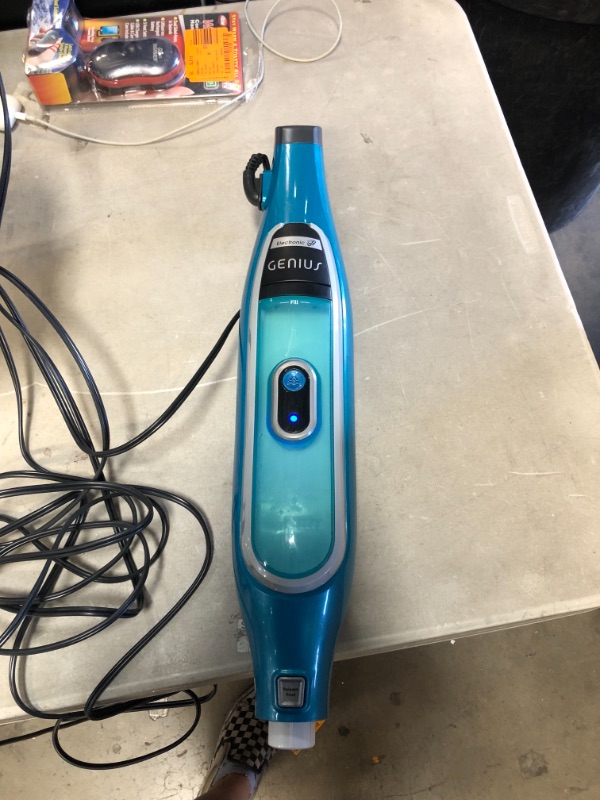 Photo 4 of Genius Steam Pocket Mop System Steam Cleaner
AS IS USED, MISSING COMPONENTS, PLEASE SEE PHOTOS 