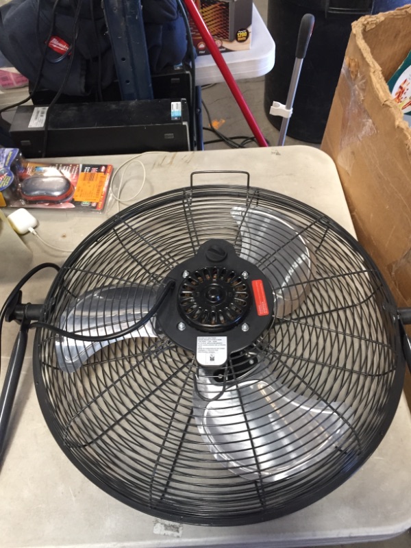 Photo 3 of 20 in. 3-Speed High Velocity Floor Fan
AS IS USED, NON FUNCTIONAL, PARTS ONLY, PLEASE SEE PHOTOS 