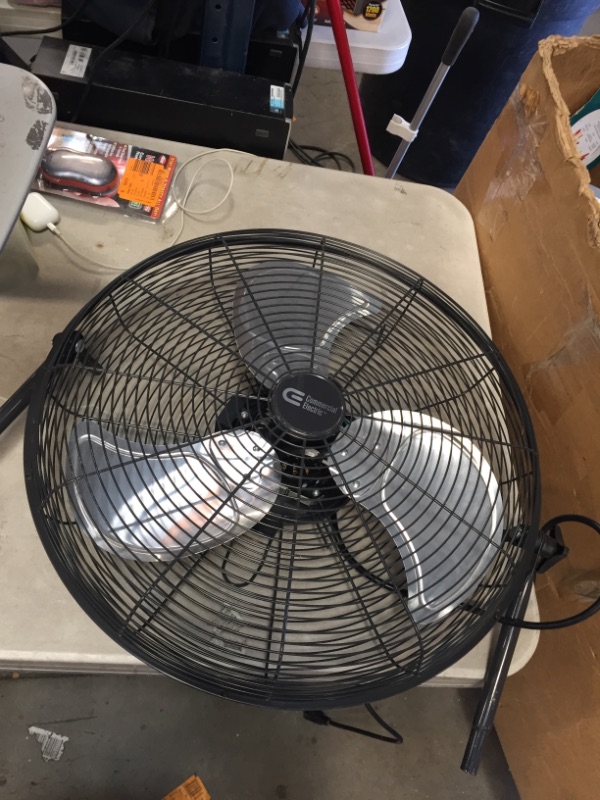 Photo 5 of 20 in. 3-Speed High Velocity Floor Fan
AS IS USED, NON FUNCTIONAL, PARTS ONLY, PLEASE SEE PHOTOS 