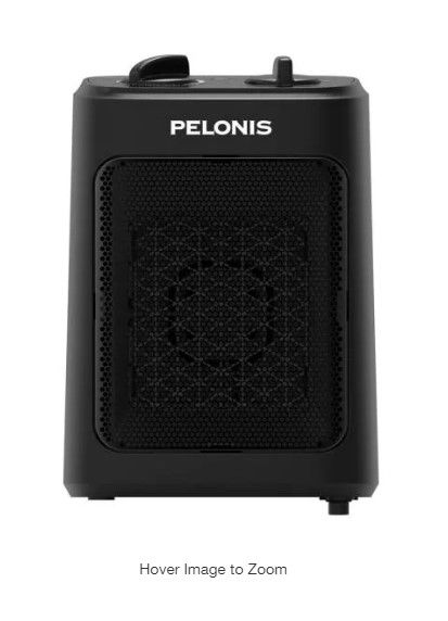 Photo 1 of 1500-Watt 9 in. Electric Personal Ceramic Space Heater with Thermostat
NONFUNCTIONAL, PARTS ONLY  