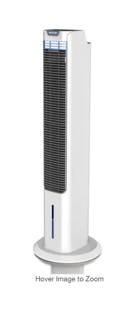 Photo 1 of Oscillating Tower 305 CFM 3 speed Portable Evaporative Cooler for 100 sqft.
AS IS USED