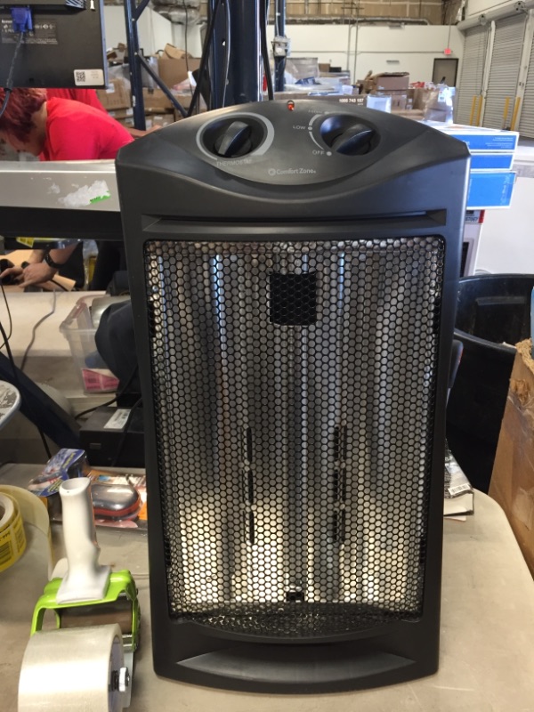 Photo 4 of 1500-Watt Electric Quartz Infrared Radiant Tower Heater Space Heater
AS IS USED