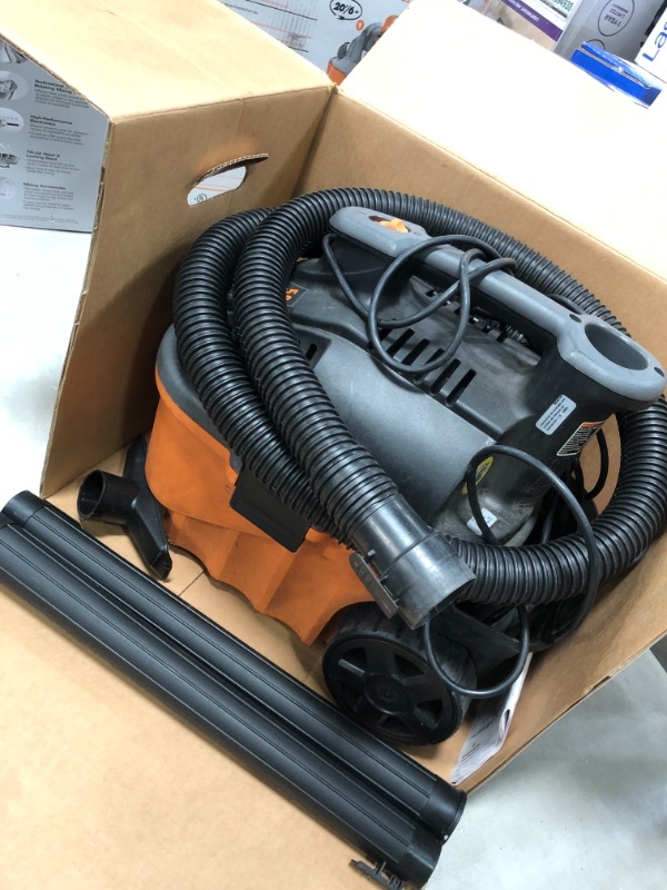 Photo 2 of Ridgid WD4070 4 Gallon Portable Vacuum