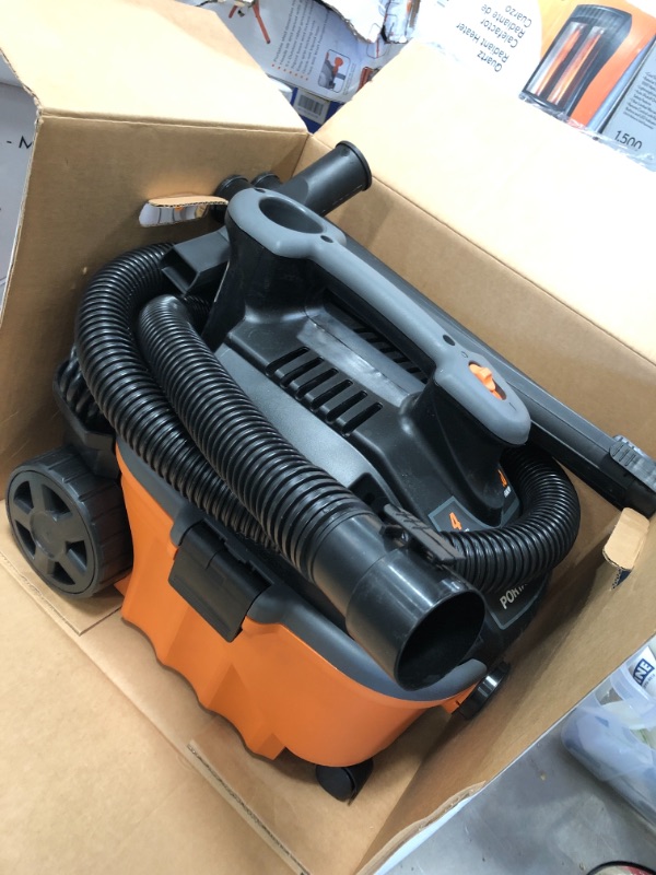 Photo 2 of **part only *** Ridgid WD4070 4 Gallon Portable Vacuum