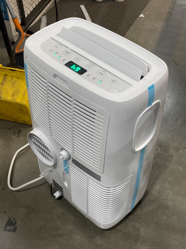 Photo 5 of Barcode for LG 7, 000 BTU / 10, 000 BTU Portable Air Conditioner, Cools 300 Sq.Ft. Quiet Operation, LCD Remote, Window Installation Kit Included, 115V