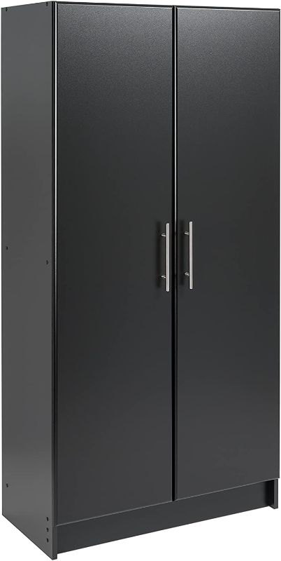 Photo 1 of Prepac Elite Storage Cabinet, 32" W x 65" H x 16" D, Black
