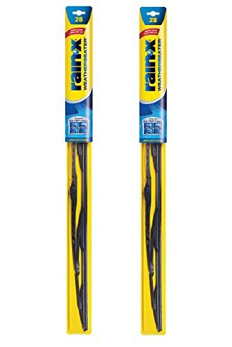 Photo 1 of   Rain-X 820152 WeatherBeater All-Season OEM Quality Conventional Windshield Wiper Blade - 28" (Pack of 2)
