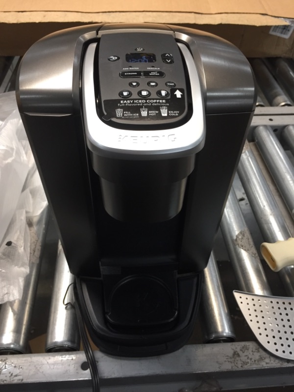 Photo 2 of Keurig K-Elite Coffee Maker, Single Serve K-Cup Pod Coffee Brewer, With Iced Coffee Capability, Brushed Slate
