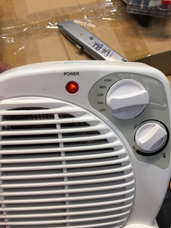 Photo 3 of 1500-Watt Electric Fan Forced Portable Heater
