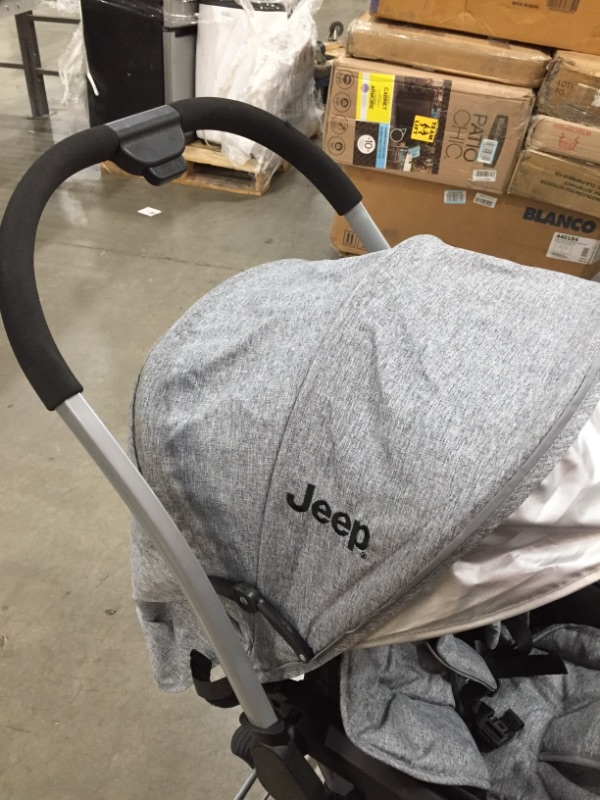 Photo 2 of Jeep By Delta Children Unlimited Reversible Handle Stroller - Gray Tweed
