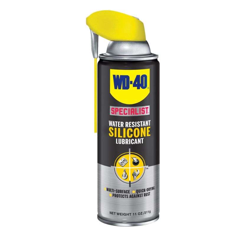 Photo 1 of 5 WD-40 SPECIALIST 11 Oz. Silicone, Quick-Drying Lubricant with Smart Straw Spray